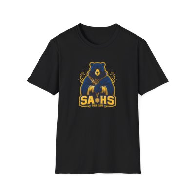 SAHS D&D Club Mascot Logo (Front and Back ) T-shirt