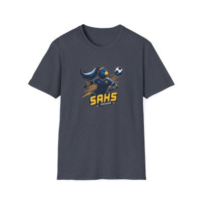 SAHS Girls Soccer Mascot Logo (Front and Back ) T-shirt