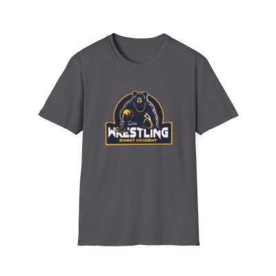 SAHS Wrestling Mascot Logo (Front and Back ) T-shirt