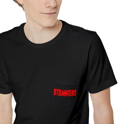 BTDarters Logo T-shirt | Microfishing Shirt | Fish Shirt | Fishing Shirt | Unisex Pocketed Tee