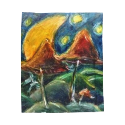  Mountain Dreams Velveteen Plush Blanket - Cozy Up to Nature's Majesty!