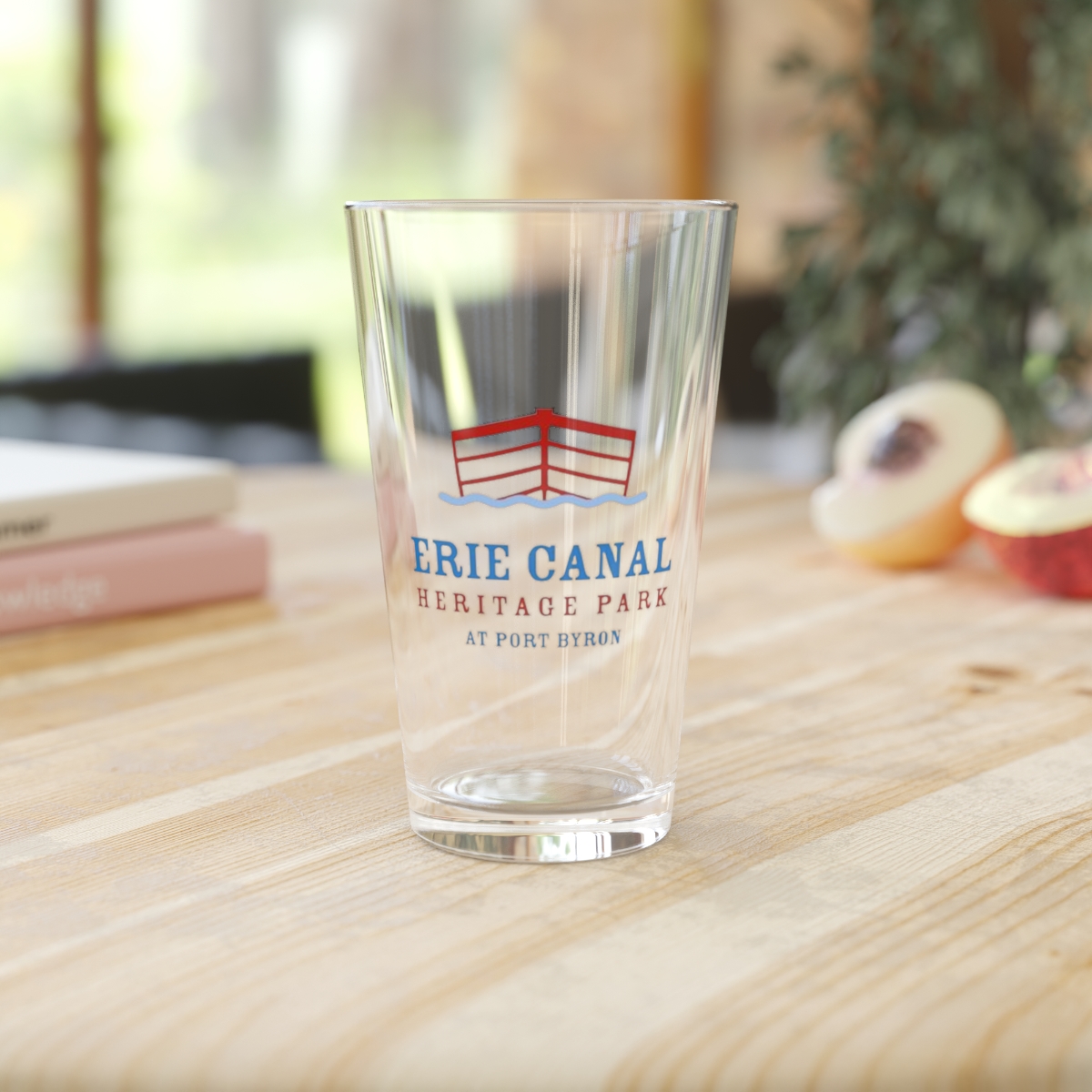 Erie Canal Heritage Park Pint Glass, 16oz product thumbnail image