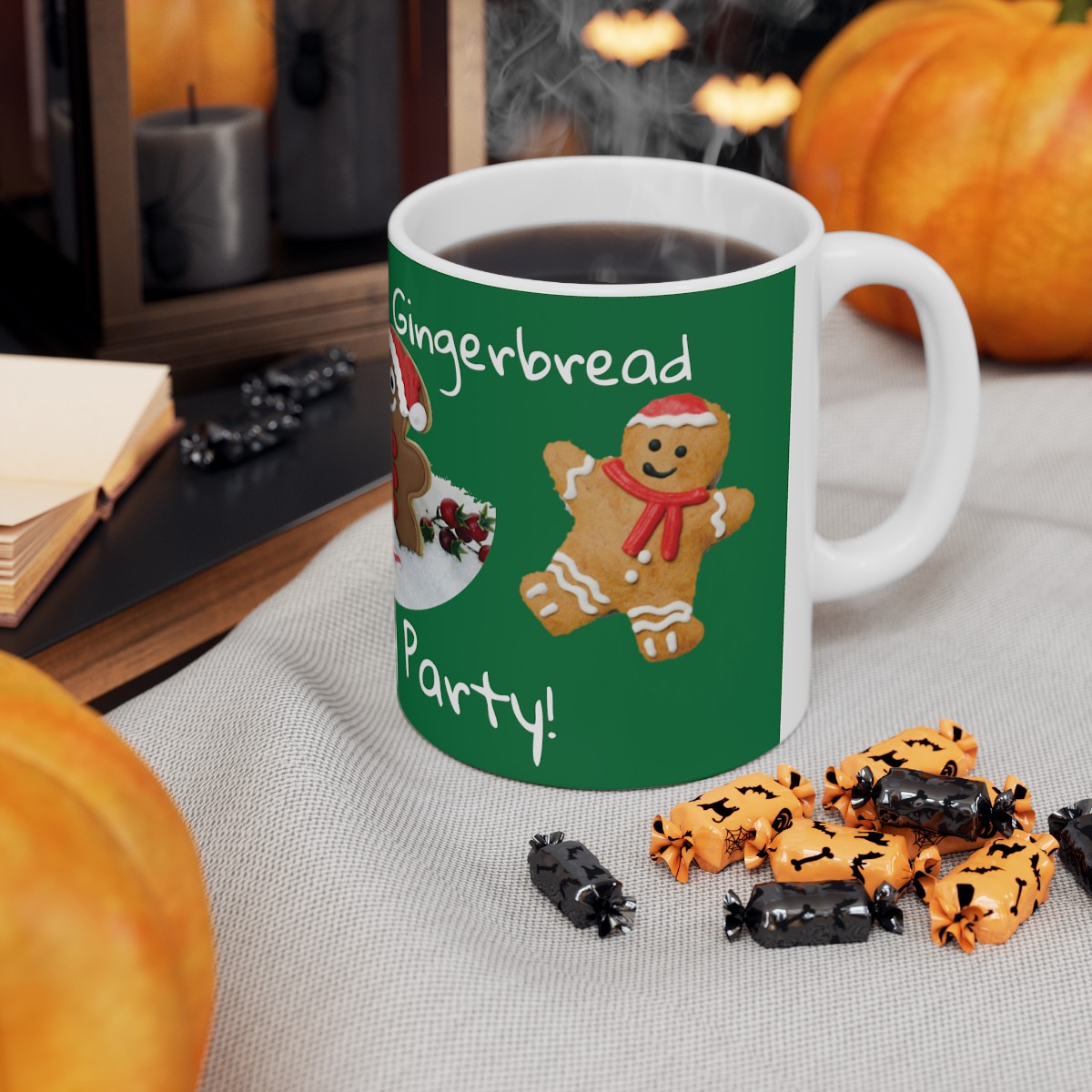 Welcome to the Gingerbread Genealogy Party! - Ceramic Mug 11oz product thumbnail image