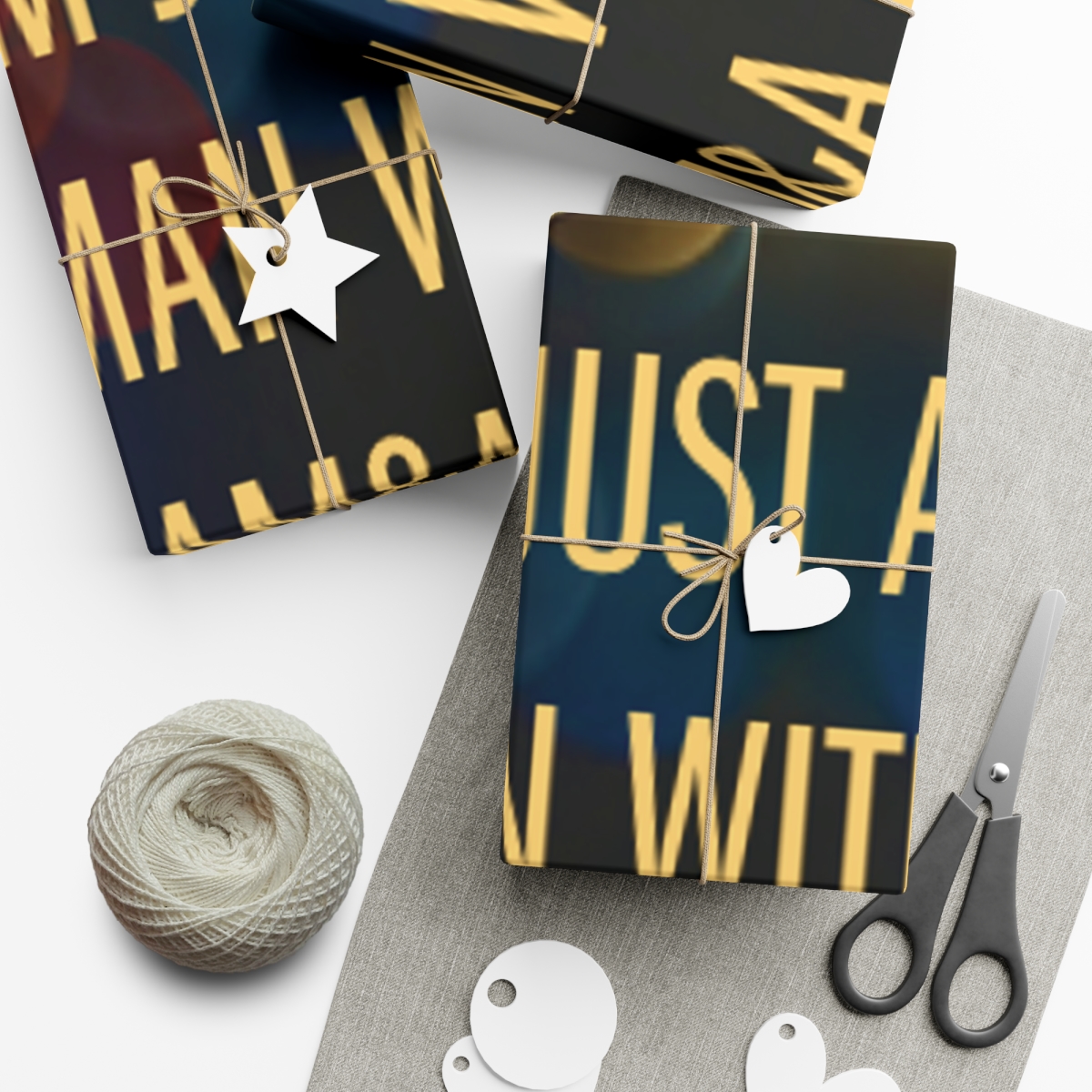 Im Just a Woman with a Dream & a Pen Gift Wrap Paper product thumbnail image