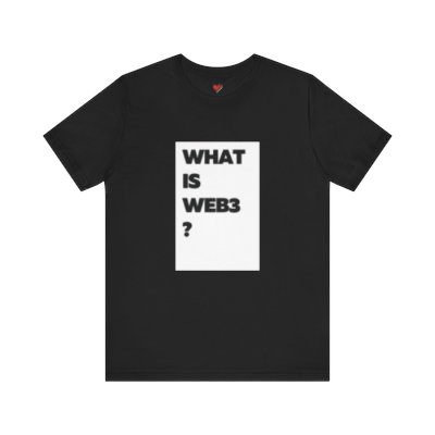 What is Web3 Unisex Jersey Short Sleeve Tee