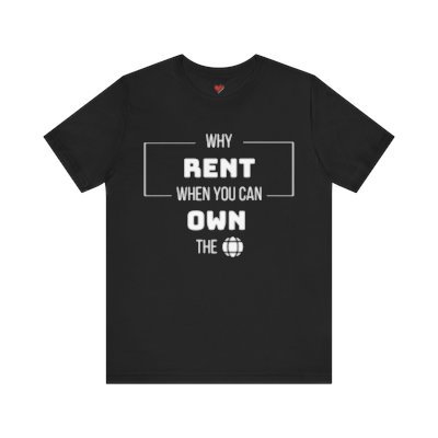 Why Rent Unisex Jersey Short Sleeve Tee