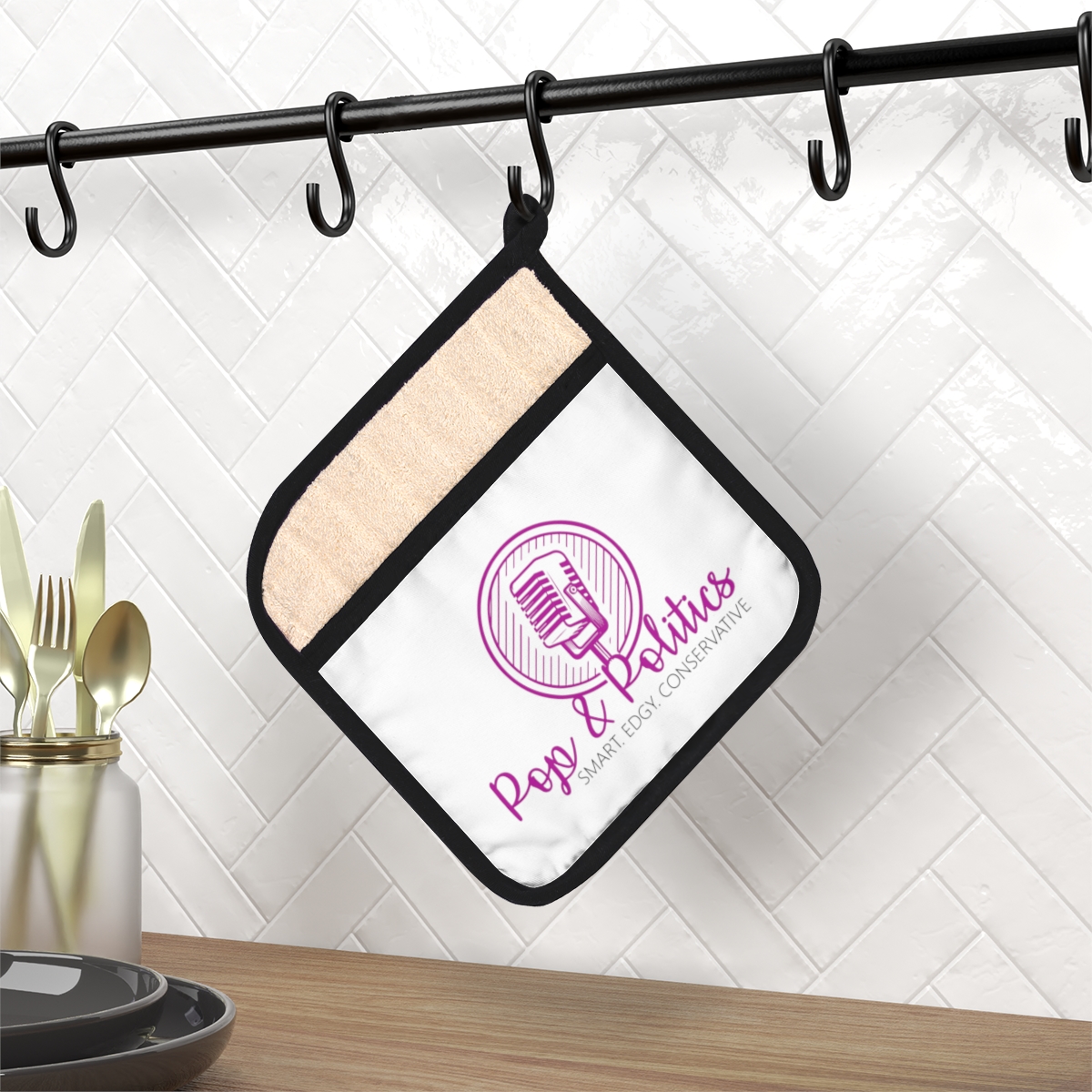 "Too Hot To Handle" - Pot Holder product thumbnail image