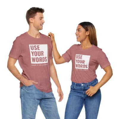 Use your Words Short Sleeve Tee