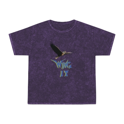 Wing It Unisex Mineral Wash T-Shirt