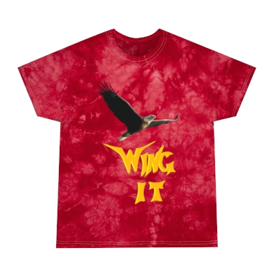 Wing It Tie-Dye Tee, Crystal