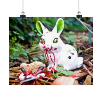 Killer Bunny Premium Matte horizontal posters