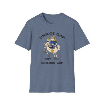 Unisex Softstyle T-Shirt - "Unicorn Gap"
