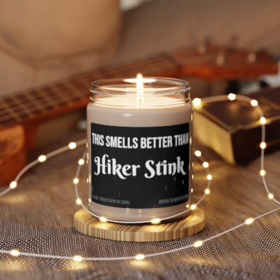 Scented Soy Candle, 9oz - This Smells Better Than Hiker Stink
