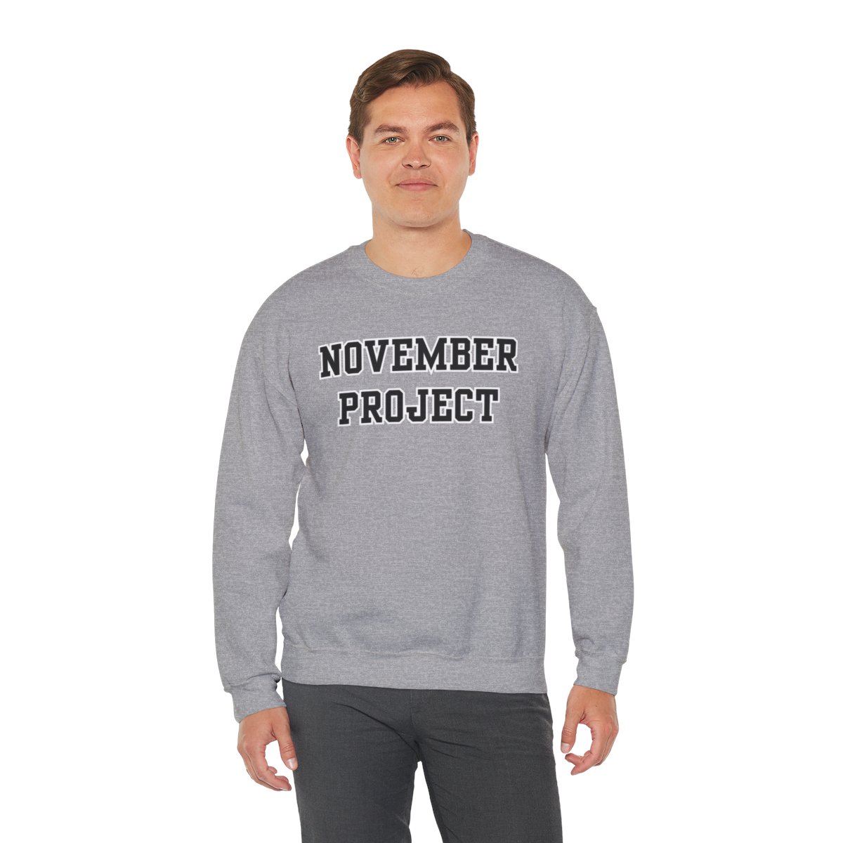 Unisex November Project™ Crewneck Sweatshirt product thumbnail image