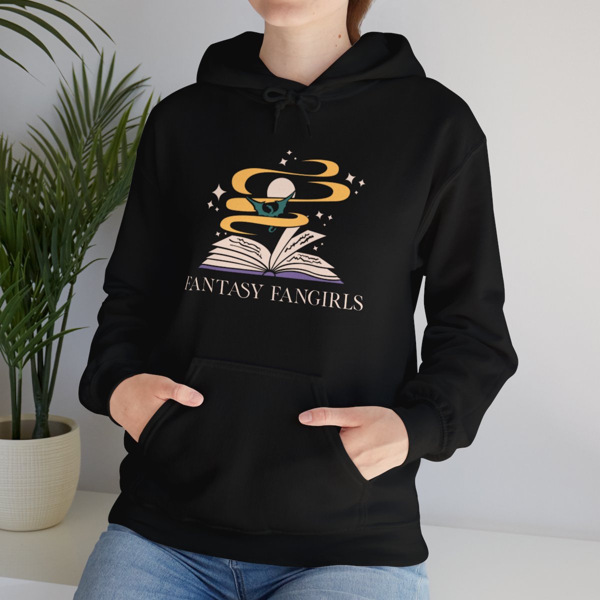 Fantasy Fangirls Unisex Hooded Sweatshirt product thumbnail image