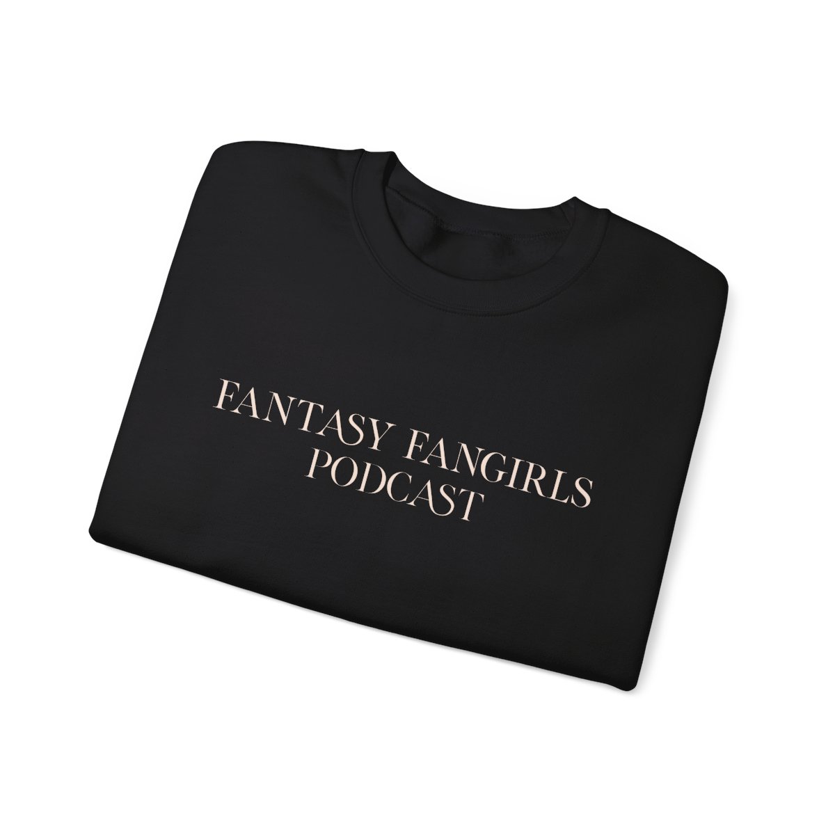 Fantasy Fangirls Unisex Crewneck Sweatshirt, Text Only product thumbnail image