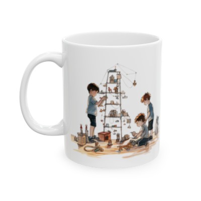 Ceramic Mug 11oz - Homeschooling Can Be Fun!