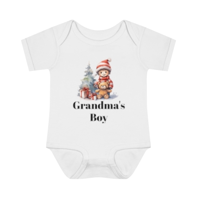 Infant Baby Rib Bodysuit - Grandma's Boy