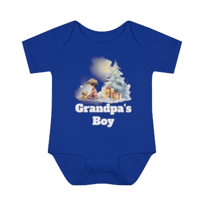 Infant Baby Rib Bodysuit - Grandpa's Boy