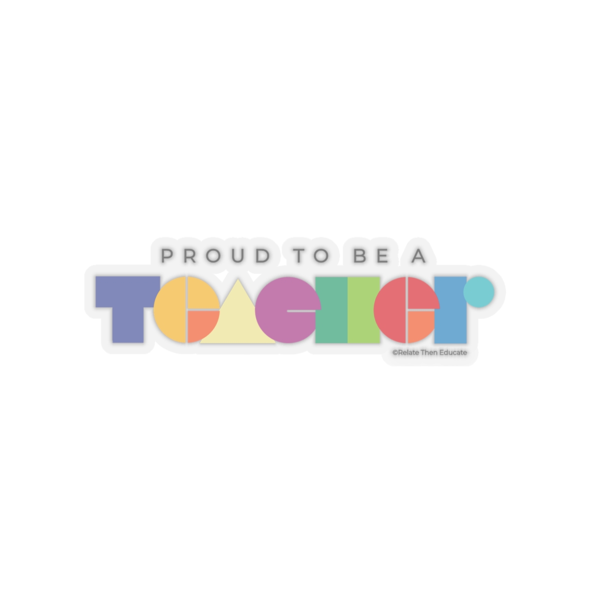 Proud to be a Teacher Stickers for Teachers product thumbnail image