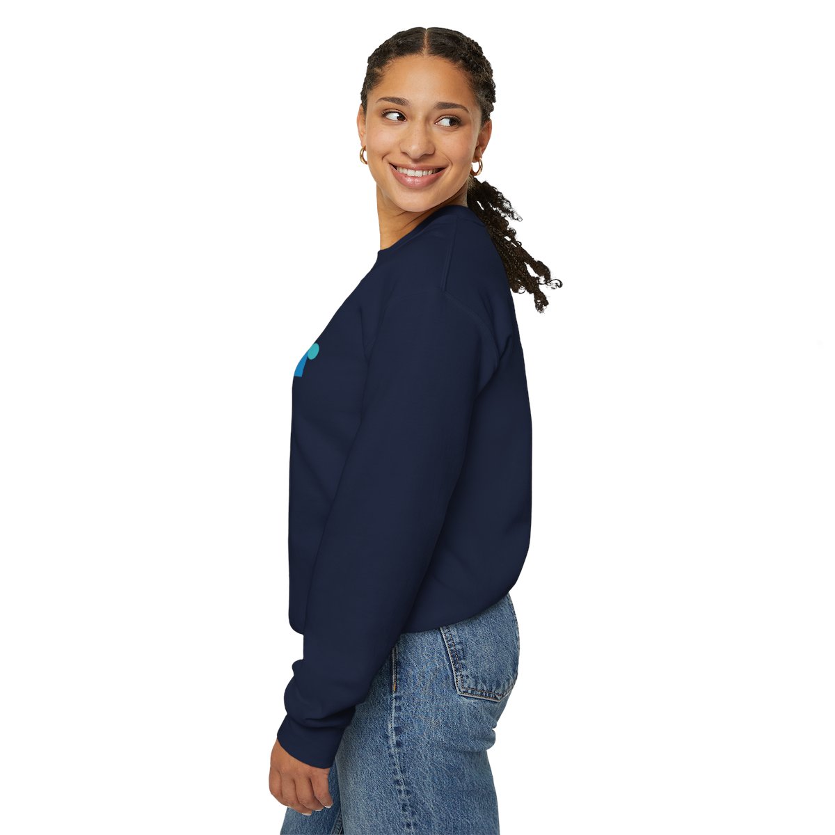Highly Qualified Educator - Unisex Heavy Blend Crewneck Sweatshirt for Teachers product thumbnail image