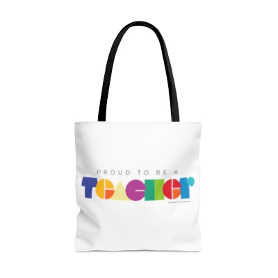 Proud to be a Teacher Tote Bag for Teachers
