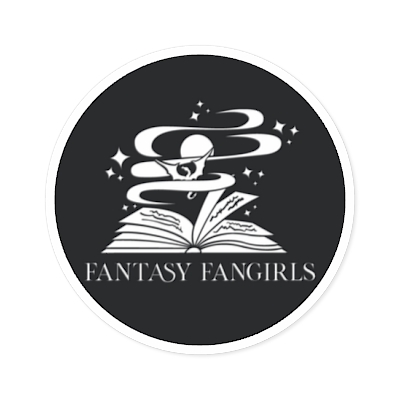 Fantasy Fangirls Round Sticker (White)