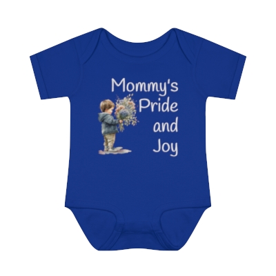 Infant Baby Rib Bodysuit - Mommy's Pride and Joy