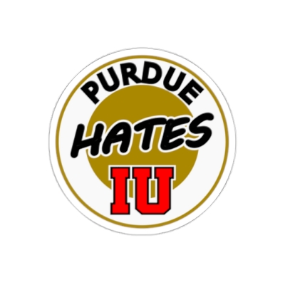 Purdue Hates IU Stickers