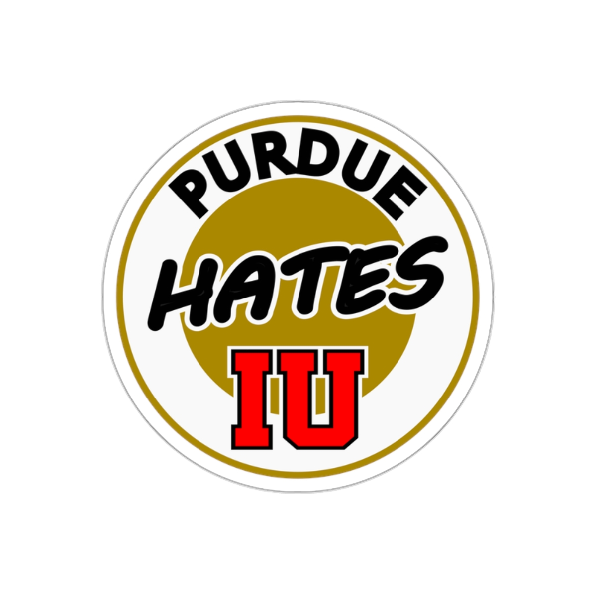 Purdue Hates IU Stickers product thumbnail image