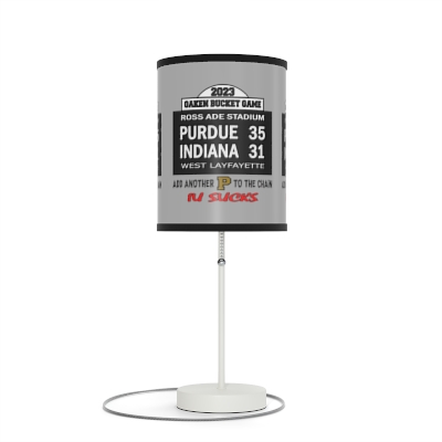 Purdue Hates IU 2023 Oaken Bucket Game Lamp on a Stand, US|CA plug