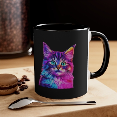 CAT Accent Coffee Mug, 11oz