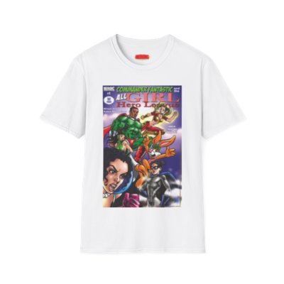 Commander Fantastic and the All-Girl Hero League Issue #1 T-Shirt
