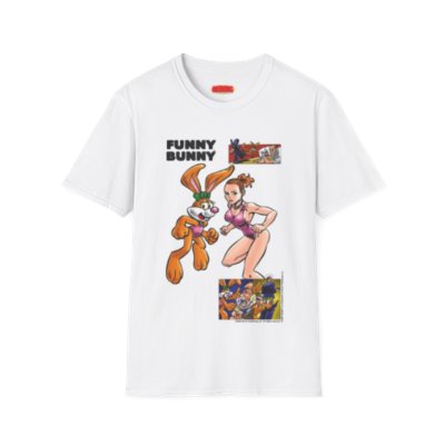 Funny Bunny T-Shirt - All-Girl Hero League