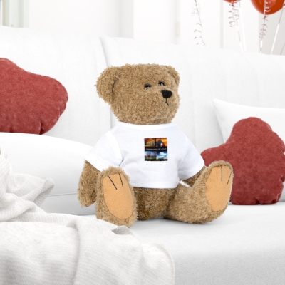 "The Love Bear" Plush Toy with T-Shirt
