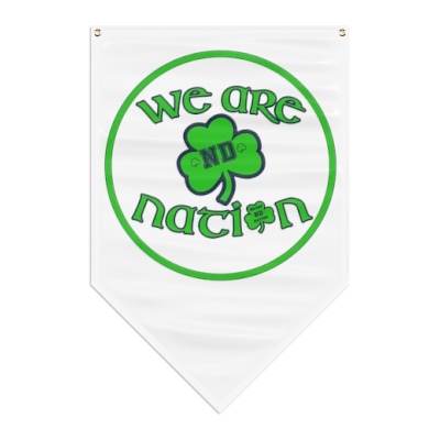 We Are ND Nation Logo, Pennant Banner