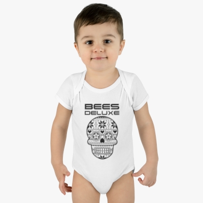 Bees Deluxe Infant Baby Rib Bodysuit
