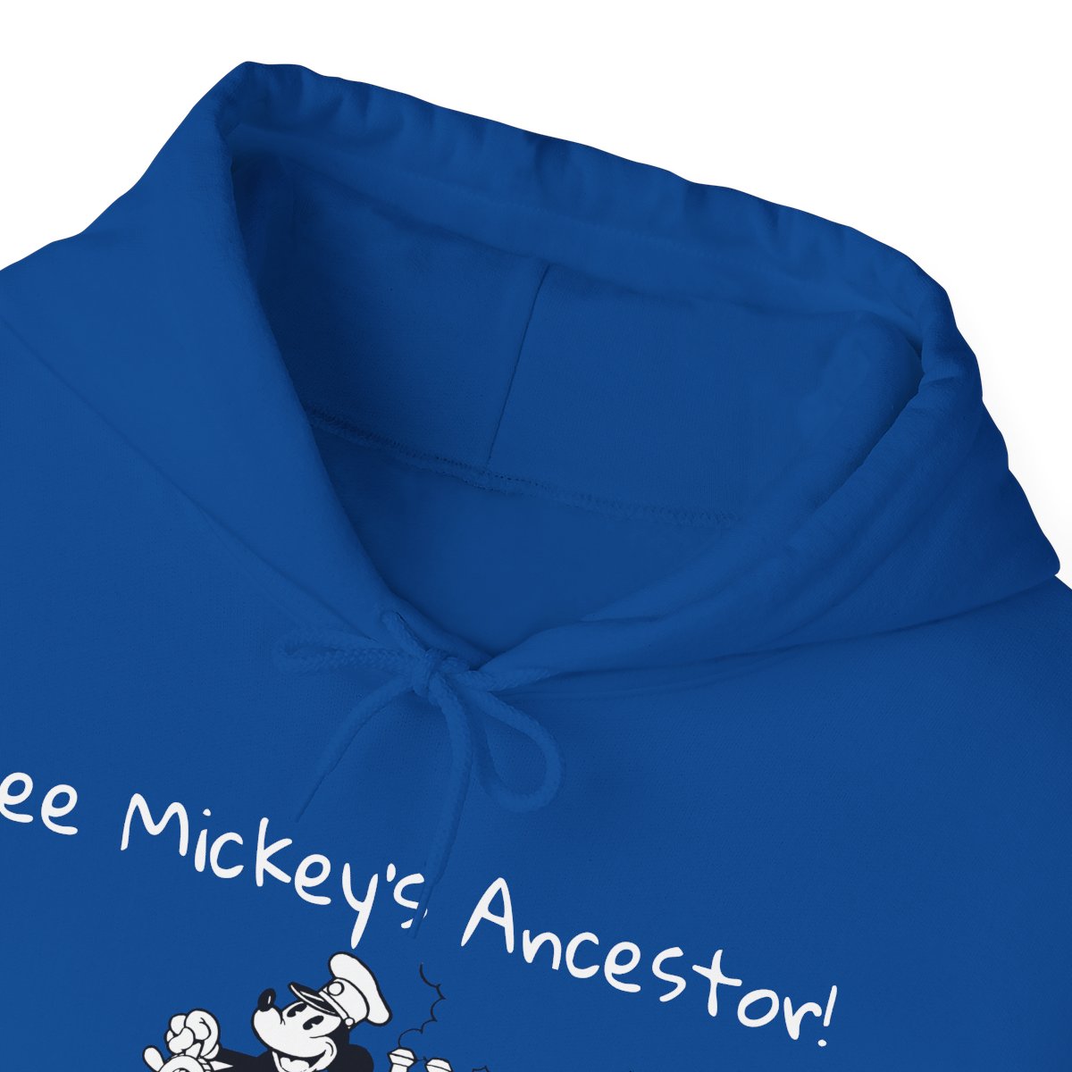Steamboat Willie - Free Mickey's Ancestor 2024 Hooded Sweatshirt - Wrap Yourself in Copyright-Free Nostalgia Mickey Mouse Funny Genealogy product thumbnail image