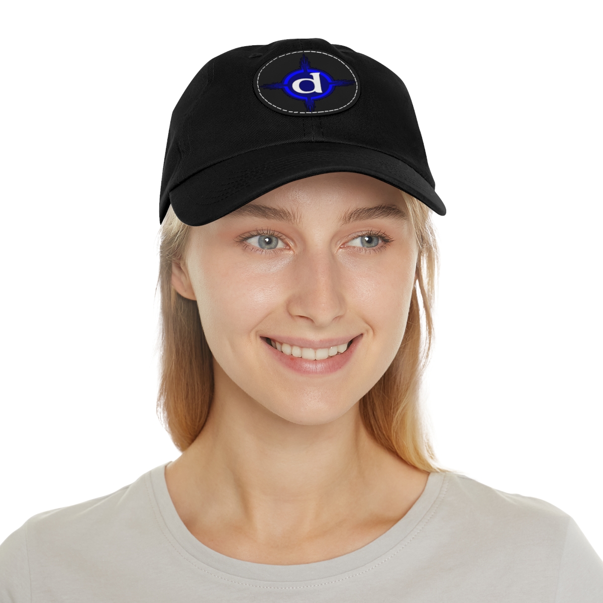 E.P. Hat with Leather Patch (Round) product thumbnail image