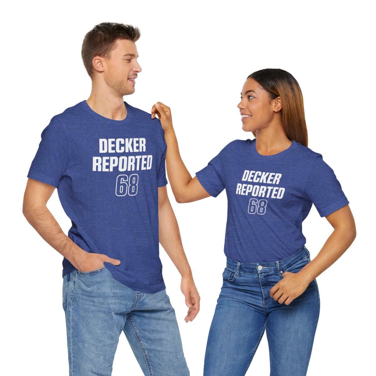 Decker Reported Unisex Jersey Short Sleeve Tee product thumbnail image