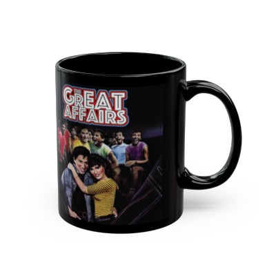 Kenny's Coffee Cup - 11oz Black Mug