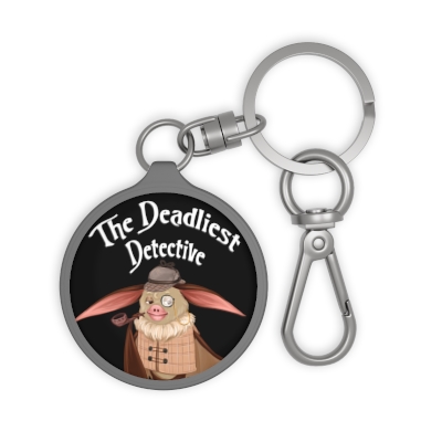 The Deadliest Detective Keyring Tag