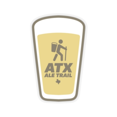 Austin Ale Trail ~ Pint Sticker