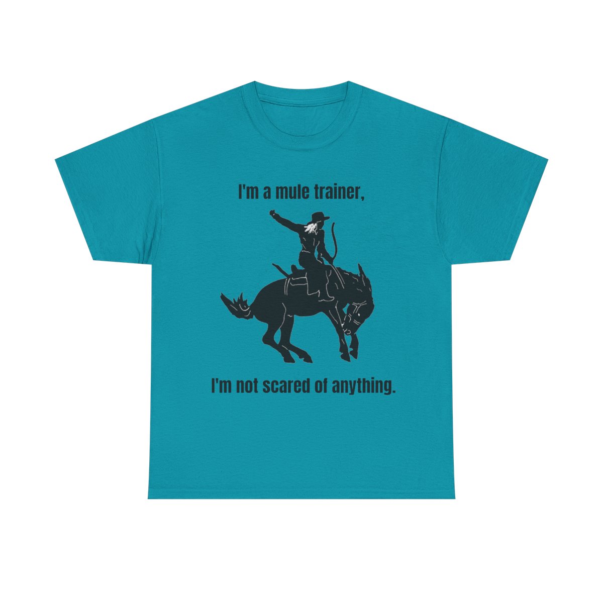 I'm A Mule Trainer - Unisex Heavy Cotton Tee product thumbnail image