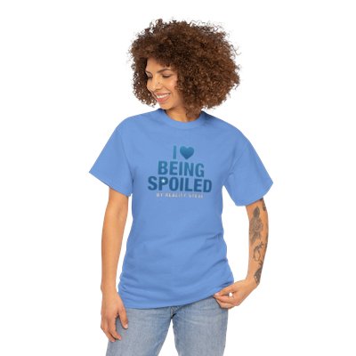 Unisex "I Love Being Spoiled" Heavy Cotton Tee