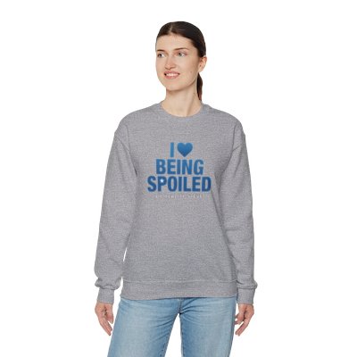 Unisex "I Love Being Spoiled" Heavy Blend™ Crewneck Sweatshirt