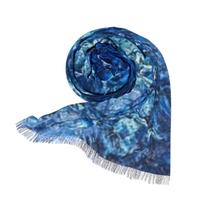 Ocean From Above - Oversized Scarf