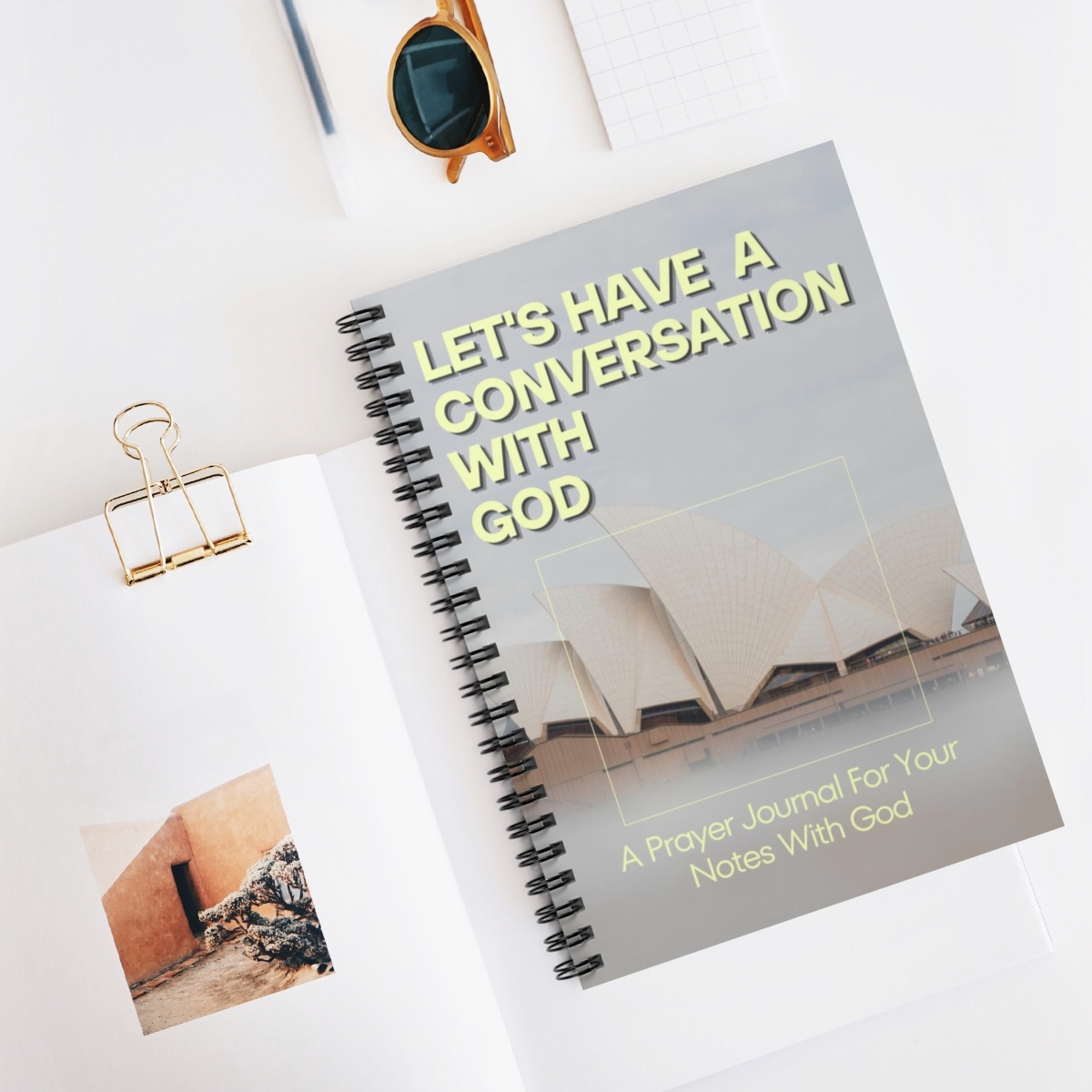 Conversation With God Spiral Notebook - Ruled Line product thumbnail image