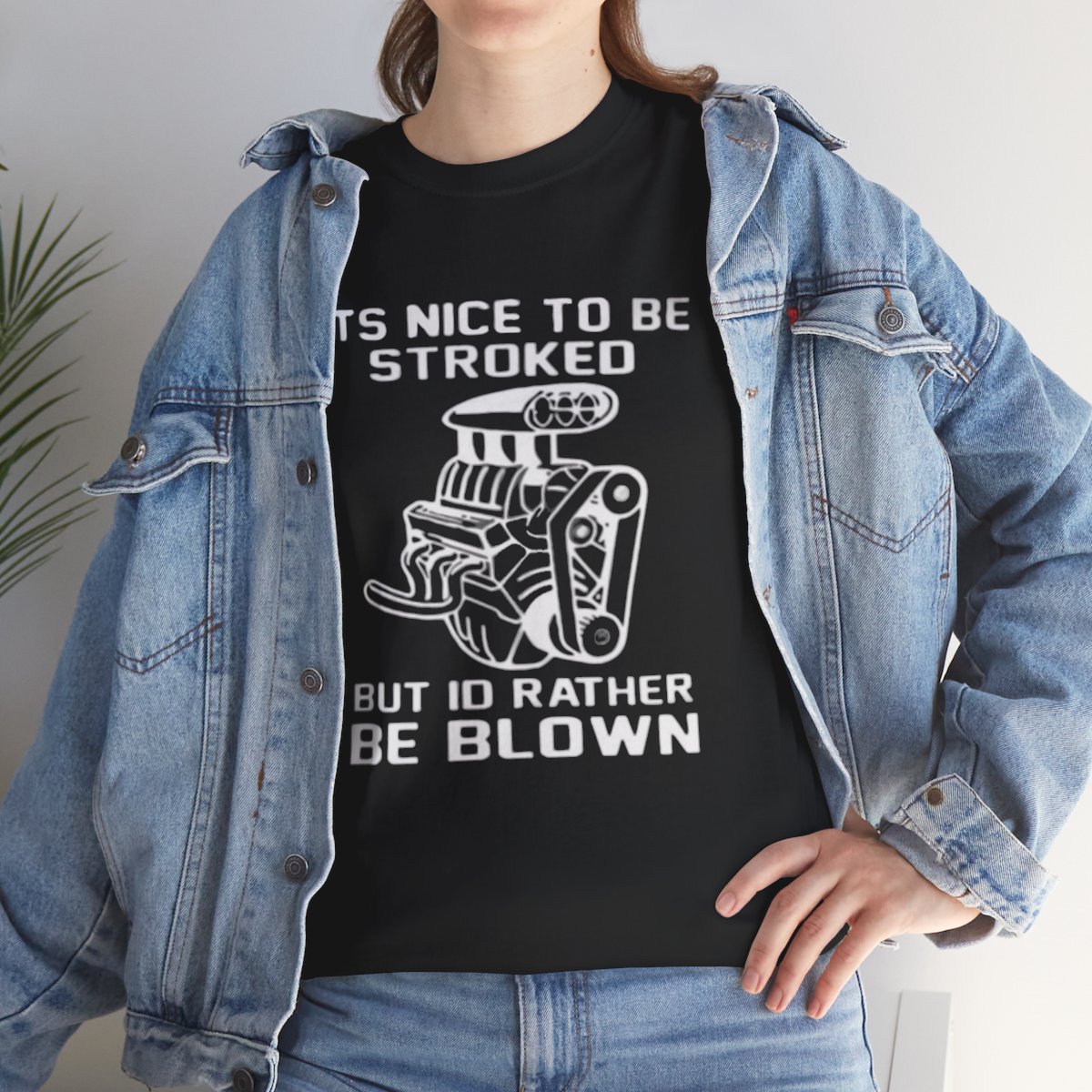 It's Nice to Be Stroked Tee product thumbnail image