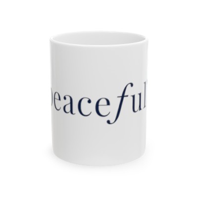 Peaceful Ceramic Mug 11oz